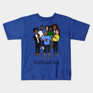 Mr. Turn Up Show Cast Kids T-Shirt